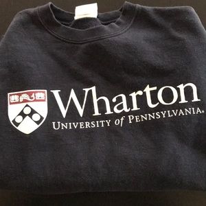 Wharton (UPenn) crewneck, size S